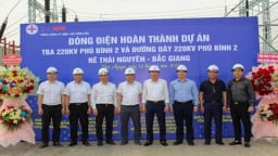 EVNNPC đóng điện thành công công trình Trạm biến áp 220kV Phú Bình 2 và đường dây rẽ Thái Nguyên – Bắc Giang