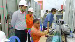 Trong một ngày EVNSPC đóng điện 4 công trình 110kV chào mừng 50 năm Giải phóng miền Nam