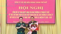 Chỉ định đại tá Cà Văn Lập giữ chức Bí thư Đảng ủy Bộ đội Biên phòng thành phố Huế 