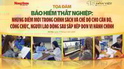 Báo Dân Việt tổ chức Tọa
đàm về chính sách Bảo hiểm thất nghiệp