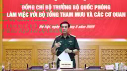 Đại tướng Phan Văn Giang yêu cầu nghiên cứu, rà soát, sắp xếp biên chế, tổ chức quân sự địa phương, Bộ đội Biên phòng hợp lý