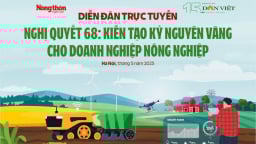 Diễn đàn “Nghị quyết 68: Kiến tạo kỷ nguyên vàng cho doanh nghiệp nông nghiệp”