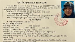 Truy tìm nhân viên một ngân hàng để phục vụ giải quyết tin báo tội phạm lừa đảo chiếm đoạt 1,2 tỷ đồng