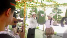 Khách từ Kiên Giang, Cà Mau vượt hàng trăm cây số lên TP.HCM tham gia Lễ hội Trái cây Nam bộ 