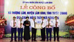 Tuyên Quang: Thượng Lâm về đích nông thôn mới nâng cao