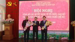 Gần 1.000 cán bộ, công chức ở Lạng Sơn xin nghỉ hưu trước tuổi khi sắp xếp đơn vị hành chính