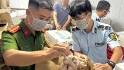 Quảng Bình: Phát hiện gần 4 tấn thực phẩm đông lạnh nhập lậu