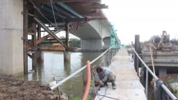 Đường Vành đai 3 qua Bình Dương: Cầu Bình Gởi tiếp tục trễ hẹn, dự kiến hợp long trong tháng 6