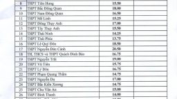 Thái Bình công bố điểm thi vào lớp 10 năm 2025-2026, chi tiết điểm chuẩn 29 trường THPT công lập