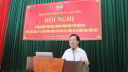 Hội Nông dân Lạng Sơn tuyên truyền Chương trình MTQG phát triển kinh tế-xã hội vùng đồng bào DTTS và miền núi năm 2025