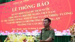 Giám đốc Công an tỉnh Ninh Thuận được thăng hàm Thiếu tướng và nhận nhiệm vụ quan trọng tại CHDCND Lào