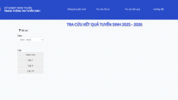 Tra cứu điểm thi vào lớp 10 năm 2025 của Ninh Thuận chuẩn nhất