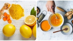Cách uống nước chanh pha nghệ buổi sáng để giải độc gan và tốt cho thận
