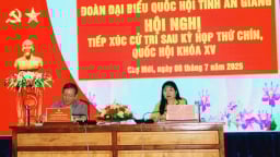 Chủ tịch Trung ương Hội NDVN Lương Quốc Đoàn tiếp xúc cử tri tại An Giang: Nông dân phải biết liên kết, tạo vùng nguyên liệu đảm bảo chất lượng, sản lượng