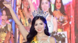 Chưa đầy 1 tháng, nghiên cứu sinh là vợ của Giáo sư trẻ nhất Việt Nam năm 2022 liên tiếp hai lần đăng quang Hoa hậu 