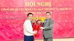 Nguyên Bí thư Huyện ủy làm Phó trưởng Ban Tổ chức Thành ủy Hà Nội