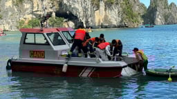 Tìm thấy thêm một thi thể, nghi nạn nhân cuối cùng trong vụ lật tàu trên vịnh Hạ Long
