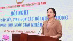Trình Bộ Chính trị đề án tinh gọn các Hội quần chúng trước ngày 31/8