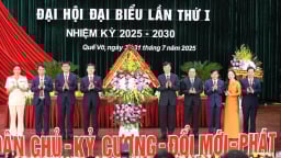 Chủ nhiệm Ủy ban Kiểm tra Trung ương Nguyễn Duy Ngọc gợi mở các vấn đề quan trọng tại Đại hội Đảng bộ phường Quế Võ