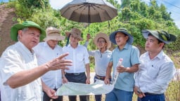Đà Nẵng: Shark Lê Hùng Anh khảo sát thực tế, tìm hiểu cơ hội đầu tư tại xã Hiệp Đức