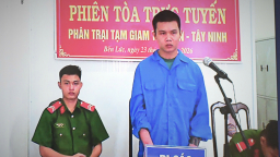 Đối tượng điều khiển ô tô biển số giả, tông xe CSGT ở Tây Ninh bị phạt 15 tháng tù