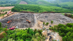 Bãi rác siêu khủng cháy gần nửa tháng được dập tắt, dân 3 xã, phường ở Nghệ An thở phào nhẽ nhõm 