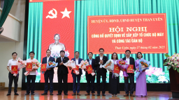 Than Uyên hợp nhất, thành lập các cơ quan Đảng, chính quyền