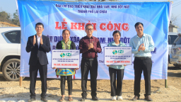 Thành phố Lai Châu khởi công xoá nhà tạm, nhà dột nát cho 2 hộ dân ở xã Sùng Phài