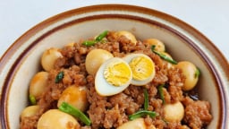Loại quả bé tí ti, bổ dưỡng hơn trứng gà, đem rim với thịt băm thành món ngon đưa cơm