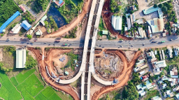Ráo riết thi công tuyến T1 nối sân bay Long Thành chào mừng  lễ 30/4