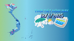Thời tiết hôm nay 12/4/2025: Nhiều nơi có mưa rào và giông, cục bộ có nơi mưa rất to