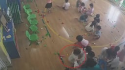 Bắc Ninh: Tạm đình chỉ công tác cô giáo mầm non bạo hành trẻ
