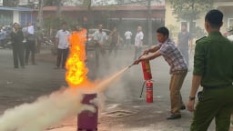 Hội Nông dân Thái Nguyên tập huấn kiến thức phòng cháy, chữa cháy cho cán bộ, hội viên, nông dân
