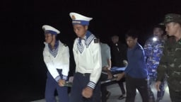 Bệnh xá đảo Song Tử Tây cấp cứu ngư dân tỉnh Bình Định bị giảm áp 