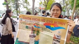 Tinh thần 30/4 sống dậy trong trái tim người trẻ qua ấn phẩm báo đặc biệt
