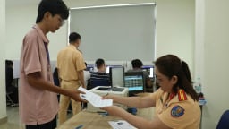 CSGT TP.HCM chính thức tổ chức kỳ thi sát hạch, cấp giấy phép lái xe đầu tiên
