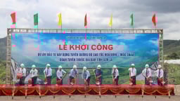 Khởi công cao tốc Hòa Bình - Mộc Châu