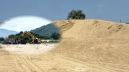 Giá cát tại nhiều tỉnh đang “phi mã” còn tại “vựa' cát Quảng Ngãi thì sao?