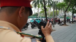 “Bảo bối” giúp CSGT phạt nguội loạt phương tiện vi phạm giao thông
