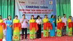 Khánh thành 'Điểm trường mơ ước' Nga My: Tiếng cười vang vọng bản Bay