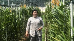 Nông thôn mới Bình Dương, có một bà tỷ phú nông dân 'trồng hoa quý tộc' hiến hàng ngàn m2 đất làm đường giao thông