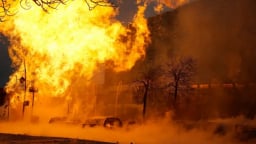  Ukraine cho nổ tung tàu chở nhiên liệu của Nga ở Zaporizhzhia