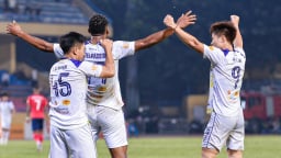 Hà Nội FC có chiến thắng tưng bừng trước CLB CAHN