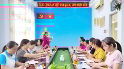 Trước khi sáp nhập thành công, Đoàn công tác phụ nữ tỉnh Đồng Nai thăm, làm việc tại Bình Phước