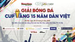 Sôi động cup vàng 15 năm Dân Việt: Các đội bóng hào hứng trước giờ bóng lăn