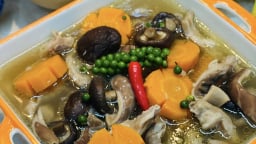 Bộ phận độc nhất vô nhị của con heo, bổ bằng 10 vị thuốc, đem hầm với loại hạt cay xè thơm nức 