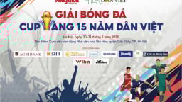 Giải bóng đá Cup Vàng 15 năm Dân Việt: Niềm đam mê và tính fair-play song hành