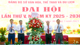 Đại hội Đảng bộ Sở Văn hóa, Thể thao và Du lịch tỉnh Lai Châu lần thứ V thành công tốt đẹp