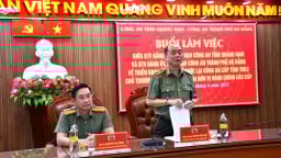 Công an TP. Đà Nẵng và Công an tỉnh Quảng Nam bàn công tác sáp nhập