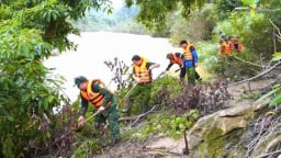 Huy động hàng trăm người tìm kiếm cặp vợ chồng mất tích trên sông Chảy